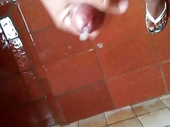 Brazilian Jerk Off in the Shower