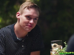 Teacher and his former student having gay sex