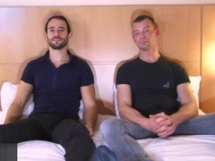 2 best friends in a gay porn in spite of them ! Yan Seb !