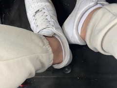 Camper session in the rain