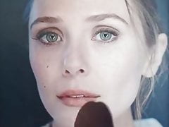 elizabeth olsen cumtribute
