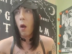 Femboy sissy mega-bitch wank she's large bud
