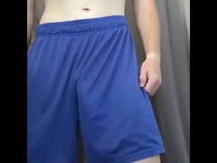 Big white cock explodes with cum