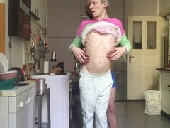 Insatiable twink always craves wet dick