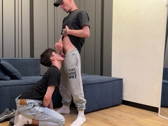 Stud plowed a boy and jizm in him