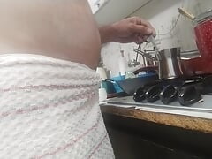 Preparations are underway for me to masturbate