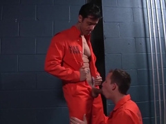Garrett, Fresh Meat to the Horny Inmates