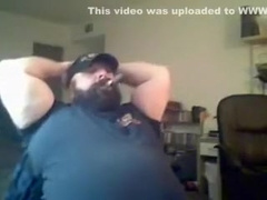 A Big Bellied, Cigar Chompin` Bear Strokin`