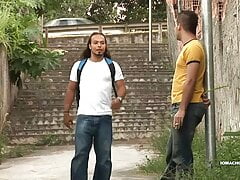 Latinos Matheus and Sandro Bareback