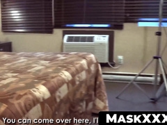 MaskXXX.com - Macho batty man with a mask pounds a fleshlight with strong gusto