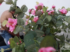 He came from the countryside just to drill me!