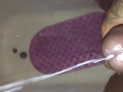 Load drops in shower