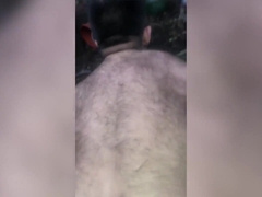 A random was romping me outdoors (Unshaved Flick)