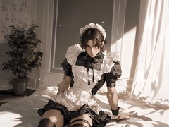 ASMR - Transforming your naughty boy into an eager maid for some man-on-man fun - Male for male roleplay