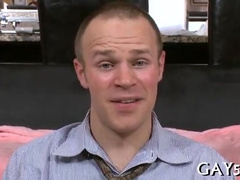 His taut booty spread