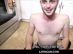 youthfull amateur heterosexual Latino Boy Gay For Pay From Stranger