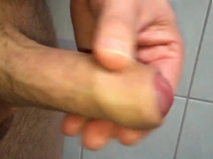 Playing with my small cock on 01.04.2016