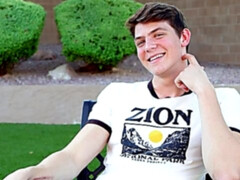 Austin Martin works out and gives a great interview too