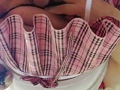 sissy cd stroking and squirting