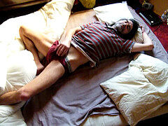 jerk in red pants