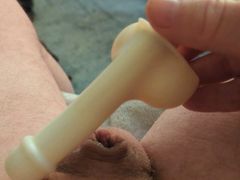 Fucking my tiny Innie dick hole with my CnB duck call