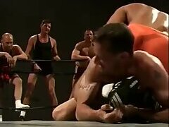 wrestling match turns into orgy