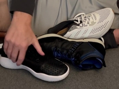 Waking up with my sneakers, frolicking and nutting