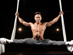 Korean man ass fucks gay partner in premium display