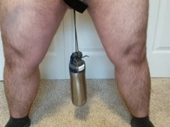 Gigantic v-card marionettes opens up nads with utter water bottle