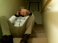 An obnoxious Italian guy spanked