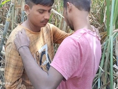 Indian Gay - College Three Boys From A Small Village Have Sex With A Real Girl In The Fields