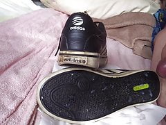 adidas shoe cumshot