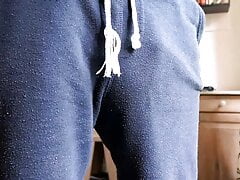 Mein Sack 36 Stunden nach der 3 Liter Saline Infusion