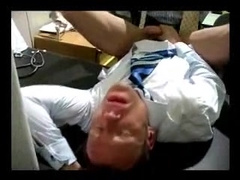 mature OLDER shaggy doctor SUITS tie wazoo FINGERS undressed FUCK