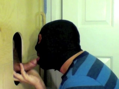 Sucking Off 8 Inches At The Gloryhole