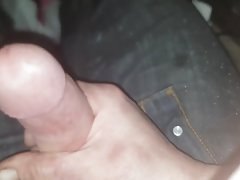 Playing with my cock