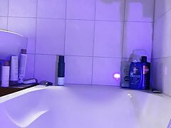 Pissing in the tub with a difference.