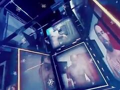 Milking a Horny Daddy on Christmas Day