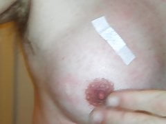 Big boobs after saline injection