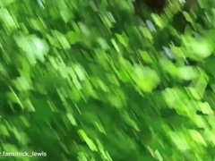 Sex In The Forest Bareback Cruising With Huge Cock