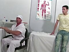 anal insertcion by doctor at the clinic for this sexy twink