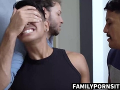 FamilyPornSite.com - Jay Seabrook pinched and smashed by nephews