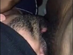 Ginormous Black Dinky Blow-job by Amateur Bi-racial Duo