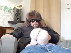 Slow edging session with a straight man using a sex toy