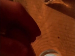 Good-Sized Ejaculation on the DRAINING table! Dude's BELLOWS! I'm out of nut-juice!