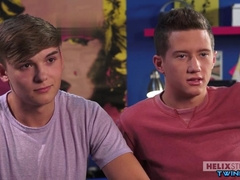 Sizzling twunk ass fucking fucky-fucky and jizz shot