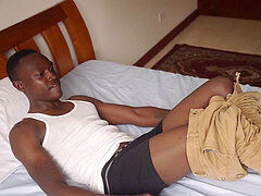 African, lean, lad