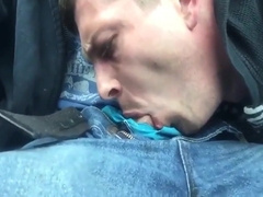Outdoor Oral pleasure and Guzzle with a Gorgeous Stranger