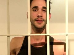 Gay 3some in the prison between horny and lonely prisoners