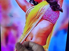 Huge cum tribute on Samantha